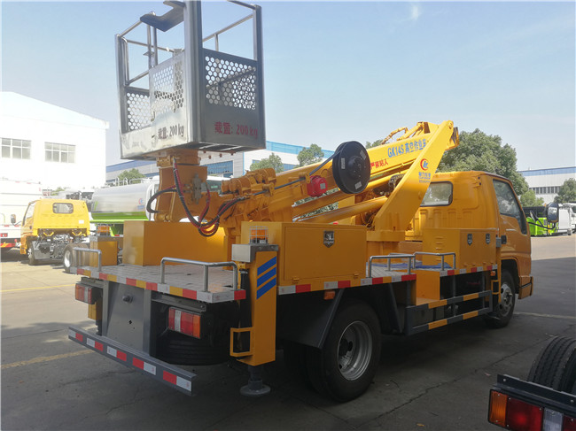 國(guó)六江鈴14米伸縮臂高空作