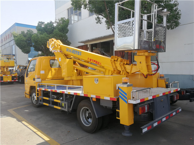 國(guó)六江鈴14米伸縮臂高空作