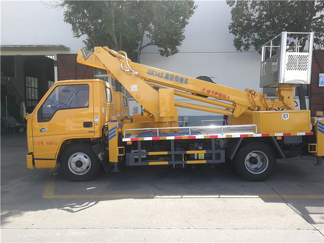 國(guó)六江鈴14米伸縮臂高空作