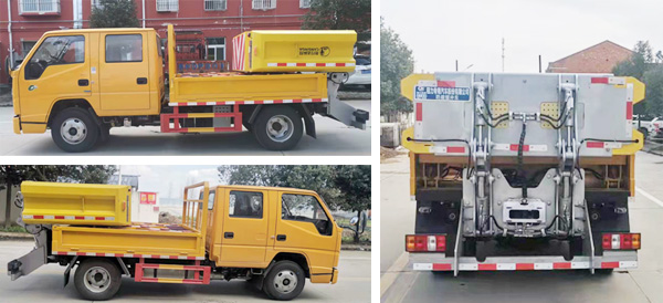 程力威牌CLW5041TFZJDP型防撞緩沖車