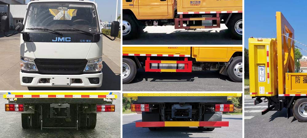 程力威牌CLW5041TFZJDP型防撞緩沖車