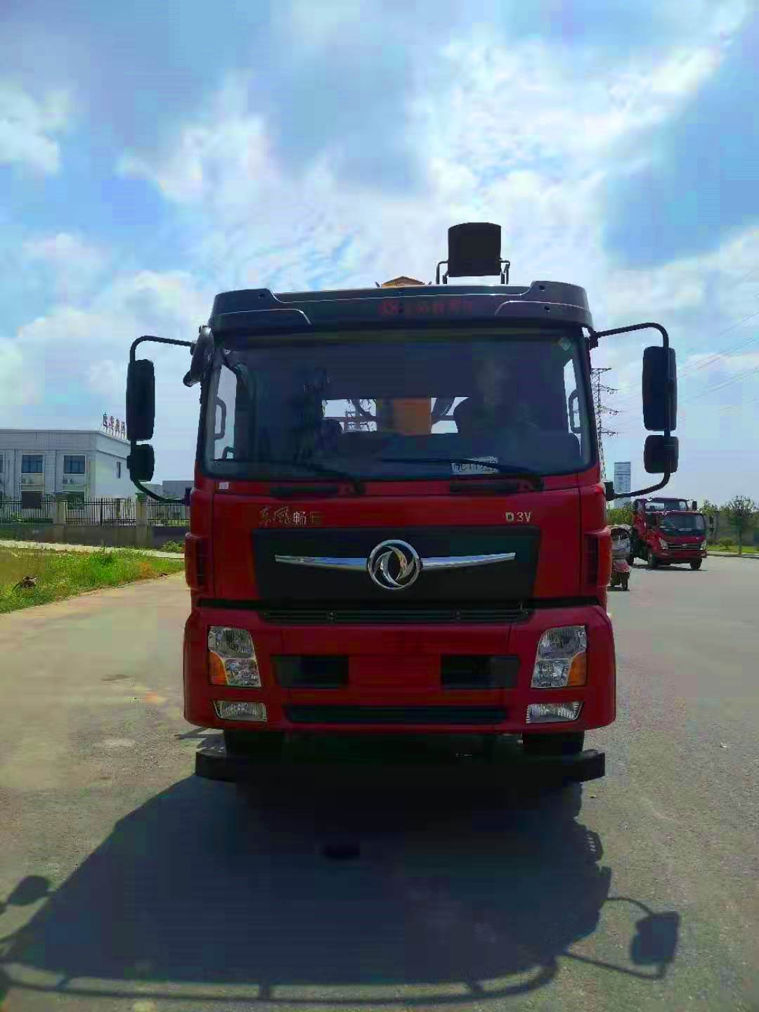 程力威牌CLW5258JSQ6SZ型隨車(chē)起重運(yùn)輸車(chē)