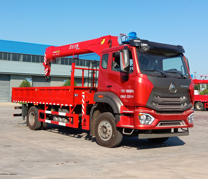 程力威牌CLW5189JSQ6SZ型隨車起重運輸車