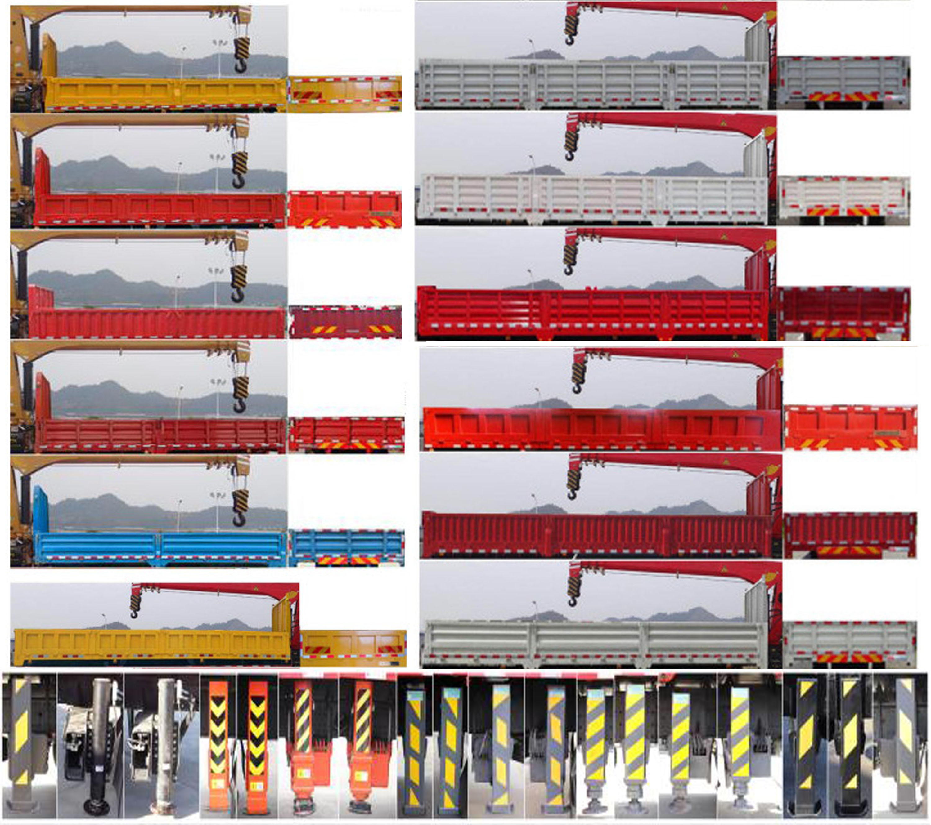 程力威牌CLW5187JSQ6SZ型隨車起重運(yùn)輸車