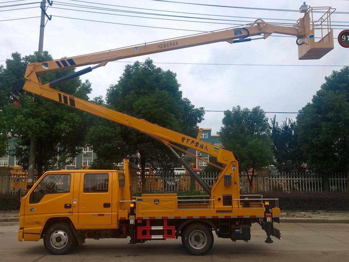 折臂16米高空作業(yè)車